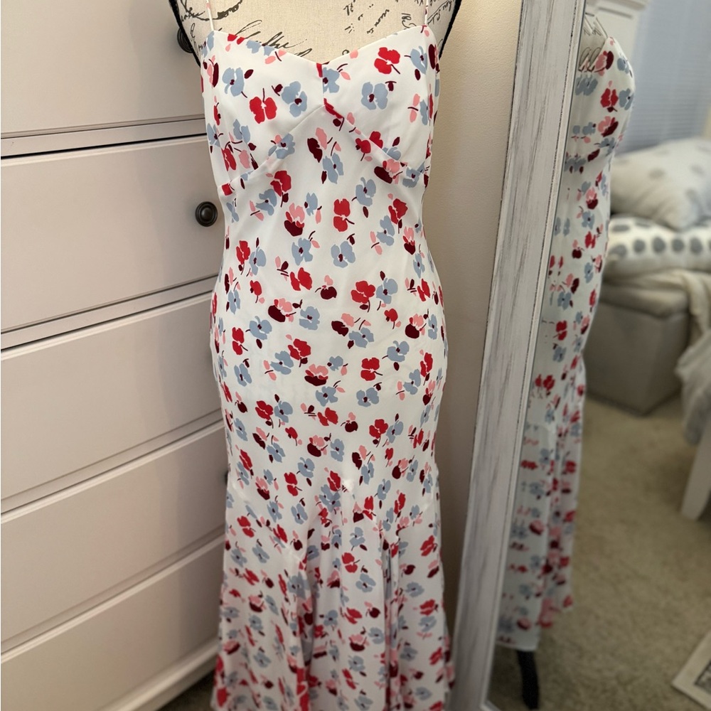 Anne Taylor Floral summer cocktail dress